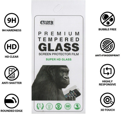 Crunk Edge To Edge Tempered Glass for Huawei Honor 8A Pro(Pack of 1)