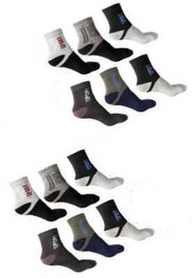 RAJAVI Men & Women Ankle Length(Pack of 12)