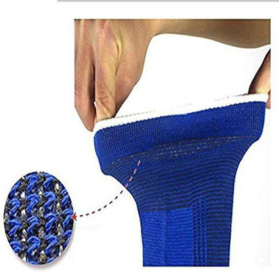 smile4u Protect Gear Sport Safety Support Elastic Guard -Knee Pads Knee Support (Blue) Knee Support(Blue)