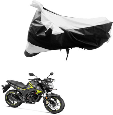 JVG Two Wheeler Cover for Honda(Black, Silver)