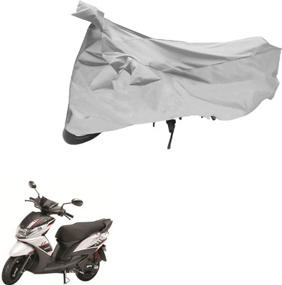 AutoVision Two Wheeler Cover for Yamaha(Ray Z, Silver)