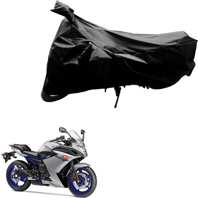 AK Art Two Wheeler Cover for Yamaha(RX 100, Black)