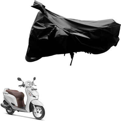 PRIMEAUTOZ Two Wheeler Cover for Honda(Aviator, Black)