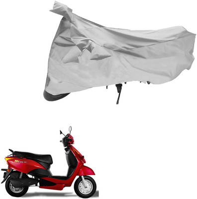 AutoVision Two Wheeler Cover for Indus(Yo Spark, Silver)