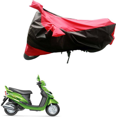 JVG Two Wheeler Cover for Mahindra(Rodeo RZ, Black, Red)