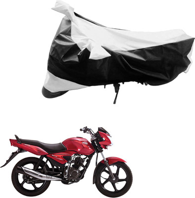 AK Art Two Wheeler Cover for TVS(Jive, Black, Silver)