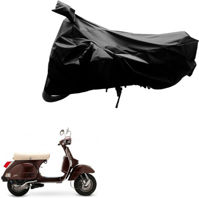 AutoVision Two Wheeler Cover for TVS(Star Euro, Black)
