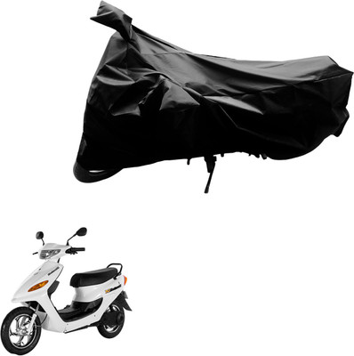 AutoVision Two Wheeler Cover for Indus(Yo, Black)