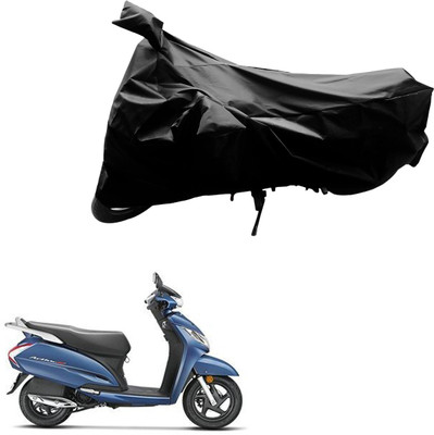 Amozkart Two Wheeler Cover for Honda(Black)