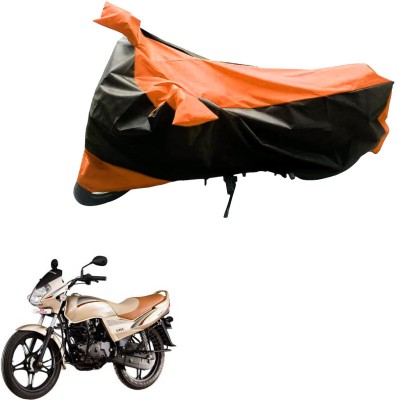 JVG Two Wheeler Cover for LML(Freedom, Black, Orange)