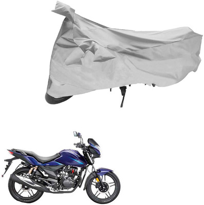 AZACUS Two Wheeler Cover for Hero(CBZ Extreme, Silver)