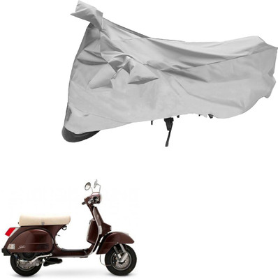 AutoVision Two Wheeler Cover for TVS(Star Euro, Silver)