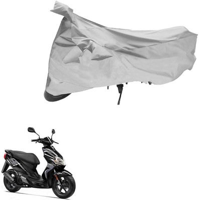 AutoVision Two Wheeler Cover for Yamaha(Jog R, Silver)