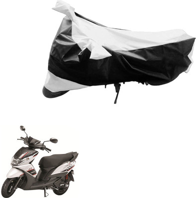 JVG Two Wheeler Cover for Yamaha(Ray Z, Black, Silver)