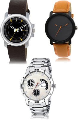 FERRIZZO New latest Designer Combo of 3 Analog Watch  - For Men