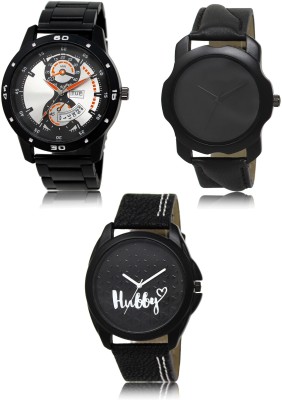 FERRIZZO New latest Designer Combo of 3 Analog Watch  - For Men