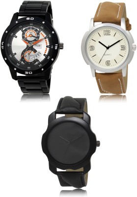 FERRIZZO New latest Designer Combo of 3 Analog Watch  - For Men