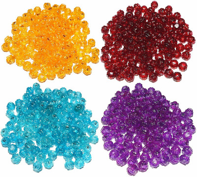 CHL SET OF 4 COLOR MATKI BEADS SET OF 600( EACH COLOR 150)