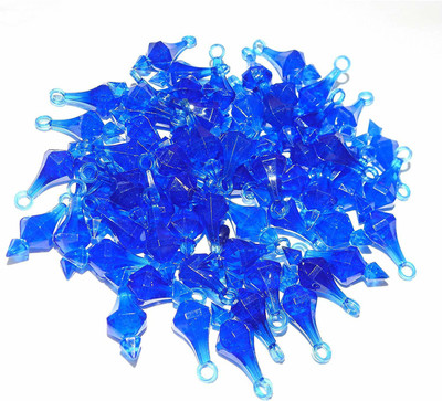 CHL ROAR BLUECOLOR PLASTIC BELLS SET OF 100