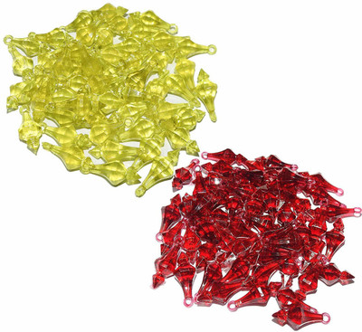CHL ROAR RED AND YELLOW COLOR PLASTIC BELLS/GADA100