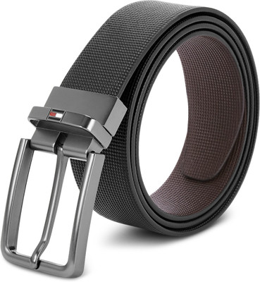 TOMMY HILFIGER Men Casual Multicolor Genuine Leather Reversible Belt
