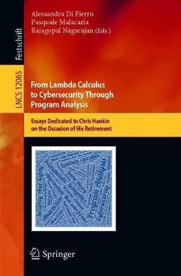 From Lambda Calculus to Cybersecurity Through Program Analysis(English, Paperback, unknown)