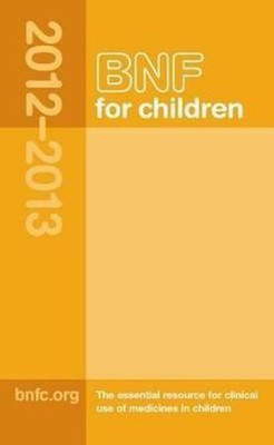 BNF for Children (BNFC) 2012-2013(English, Paperback, unknown)