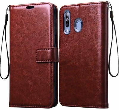 TINGTONG Flip Cover for Vivo U10(Brown, Cases with Holder, Pack of: 1)