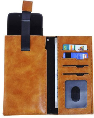 Elica Wallet Case Cover for Sony Xperia XZ2 Compact(Khaki, Holster, Pack of: 1)