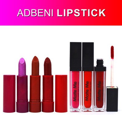 adbeni Lips Special Combo, Set of 6, GC 1061(6 Items in the set)