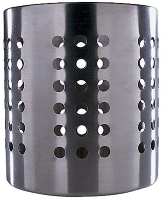 IKEA Empty Cutlery Holder Case(Black  Holds 6 Pieces)