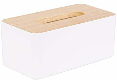 Kesig 1 Compartments plastic, wood tissue holder(Multicolor)
