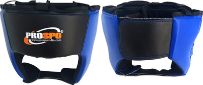 PROSPO Boxing & MMA Headguard (Kids/ Youth) Boxing Head Guard(Blue, Black)