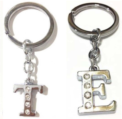Rashi Traders Alphabet E & T Letter Key Chain