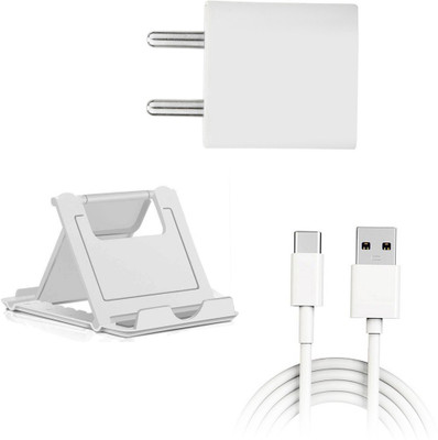 DAKRON Wall Charger Accessory Combo for HTC Wildfire X(White)