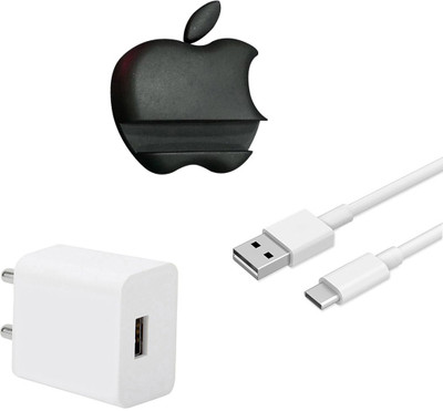 DAKRON Wall Charger Accessory Combo for Xiaomi Redmi Note 8 Pro(White)
