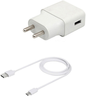 DAKRON Wall Charger Accessory Combo for OPPO F15(White)