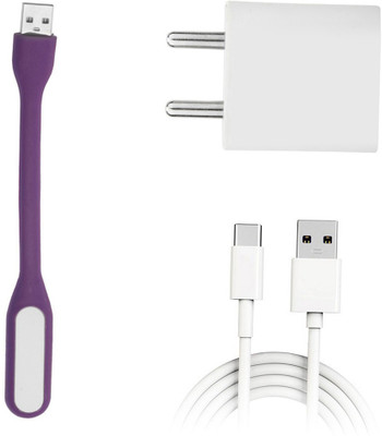 DAKRON Wall Charger Accessory Combo for LG W30 Pro(White)