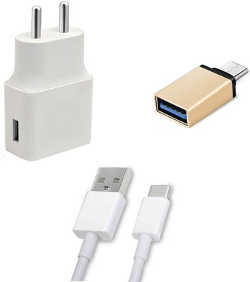 SARVIN Wall Charger Accessory Combo for Realme X(White)