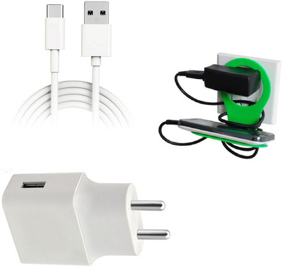 DAKRON Wall Charger Accessory Combo for Nokia 6.2(White)