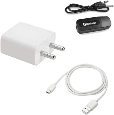 DAKRON Wall Charger Accessory Combo for Realme X2 Pro(White)