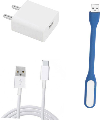 DAKRON Wall Charger Accessory Combo for Blackview BV9700 Pro(White)