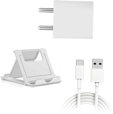 DAKRON Wall Charger Accessory Combo for LG W30 Pro(White)