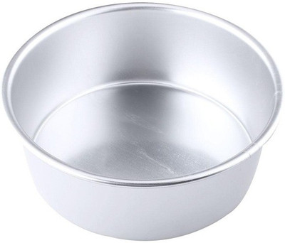 ZenShop Aluminium Cake Mould 1 Pcs Aluminum 4 Inch Diameter Mini Cup Cake Mould/Cake tin(Pack of 1)