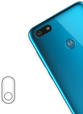 DB Back Camera Lens Glass Protector for Moto E6 Play(Pack of: 1)
