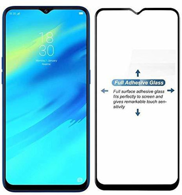 techaspire Edge To Edge Tempered Glass for moto motorola e6s(Pack of 1)