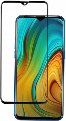 INFINITYWORLD Edge To Edge Tempered Glass for Realme C3(Pack of 1)