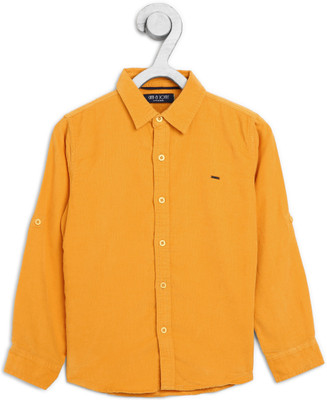 gini-jony-baby-boys-solid-casual-yellow-shirt