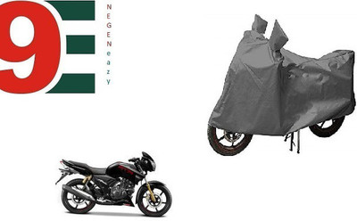 NEGENeazy Waterproof Two Wheeler Cover for TVS(Apache RTR 180, Grey)