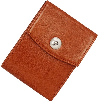 SKKFASHION Girls Casual Tan Artificial Leather Wallet(6 Card Slots)